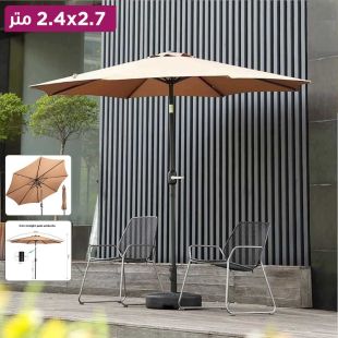 مظلة خارجية بخاصية الإمالة مع قاعدة 2.7&times;2.4 متر من Beauenty