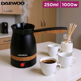 1000W Turkish Coffee Maker PP Jar 250ml by Daewoo