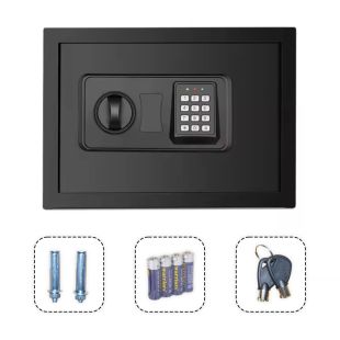 Dual Locking System Safe Box 20 x 31 x 20cm