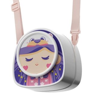 Kids colorful portable fan with neck hanger by BreezeBuddy