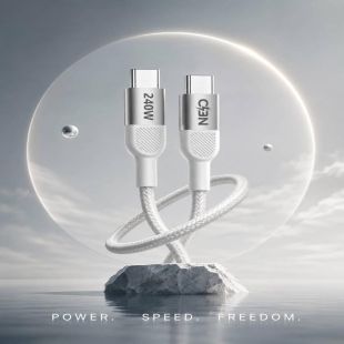 كيبل NEO Ultra Flow من USB-C إلى USB-C قوة 240 واط بطول 2 متر من NEO