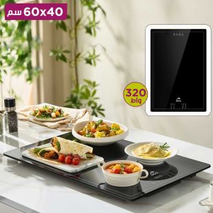 صينية تسخين الطعام 320 واط ديجيتال 60 × 40 سم من Orca