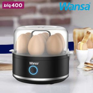 جهاز طهي البيض بقوة 400 واط سعة 7 بيضات من Wansa