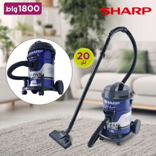 مكنسة كهربائية أسطوانية بقوة 1800 واط من Sharp