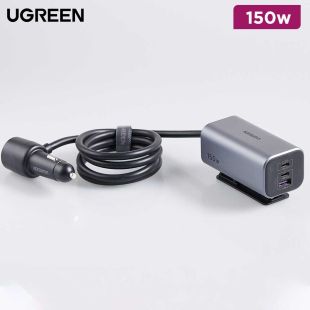 UGREEN 150W 4-Port GaN Fast Car Charger