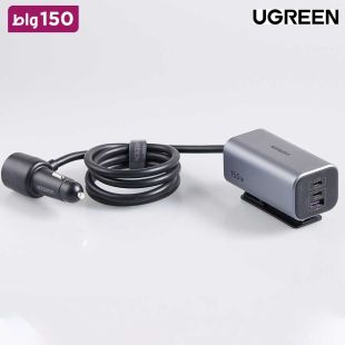 شاحن سيارة سريع GaN بقوة 150 واط و4 منافذ من UGREEN