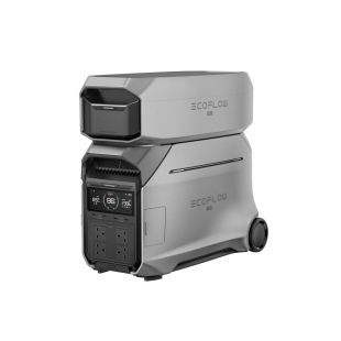 محطة طاقة متنقلة Delta Pro 3 قوة 6000 واط + بطارية إضافية ذكية 4096 واط من EcoFlow