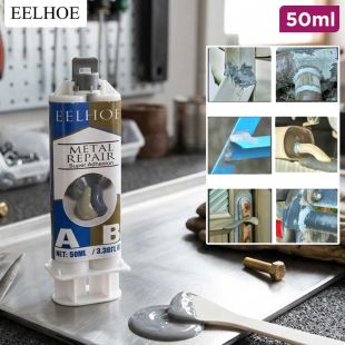 EELHOE Dual Component Metal Repair Epoxy Adhesive Glue 50ML