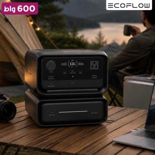 EcoFlow RIVER 3 Plus Portable Power Station 600W + Extra Battery 300