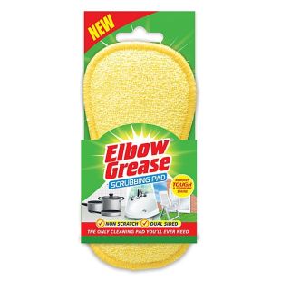 Elbow Grease Scrubbing Pad for Wiping and Cleaning