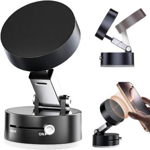 ستاند هاتف مغناطيسي مزدوج الجوانب قابل للطي والسحب