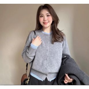 كارديجان قطعتين بتصميم كوري أنيق للسيدات