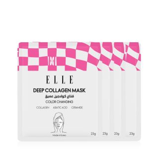 ELLE Deep Collagen Color Changing Mask 4 x 23g
