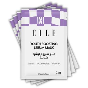 ELLE Youth Boosting Serum Mask 4 x 24g