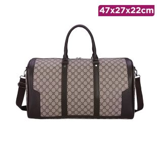 GD Leather Shoulder Bag - 47 x 27 x 22 cm