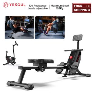 Rowing Machine R1 Foldable Magnetic Resistance with Stand for iPad by YESOUL