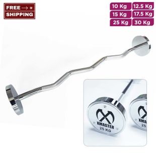 Curved Steel Bar with Fixed Weights by XMASTER