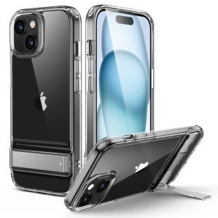 غطاء حماية Boost Kickstand لهاتف آيفون 15 - شفاف من ESR
