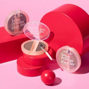 Essence 1.8g Powder Eyebrow Duo - 02: Medium