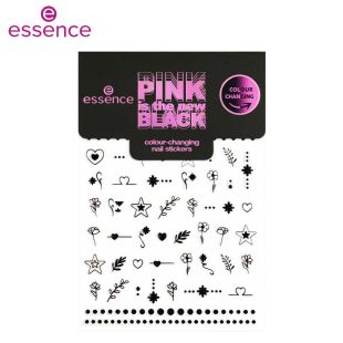 Essence Pink Is The New Black Colour-changing Nail Stickers