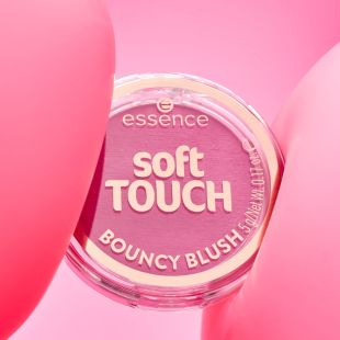 أحمر خدود Soft Touch Bouncy لون 20 Electric Peony من Essence