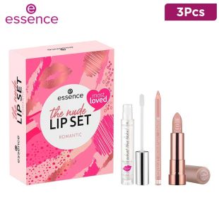 Essence The Nude Lip Set Romantic 3Pcs