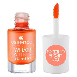 تينت What A Tint! للشفاه والخدود لون 03 Peachy Vibes من Essence