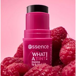 تينت What A Tint! ستيك للشفاه والخدود لون 10 Raspberry Vibes من Essence