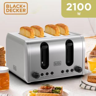 2100W 4 Slice Toaster by Black & Decker (New Product / Open Box)
