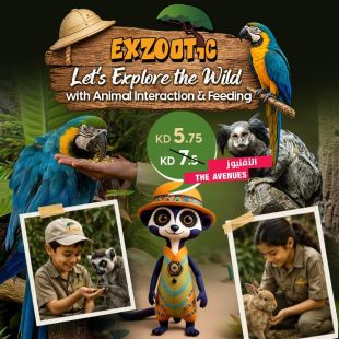 Explore Wildlife with an Interactive Animal Feeding Experience at Exzootic  - The Avenues