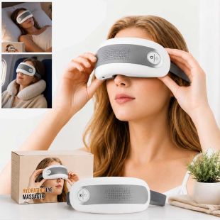 Rechargeable Eye Massager with Heat and Air Compression