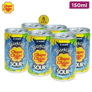 Chupa Sparkling Drink Sour Blueberry 150ml x  6