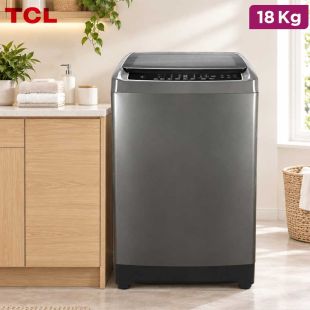 Top Load Washing Machine 18kg with 8 Programs and Magic Filter by TCL