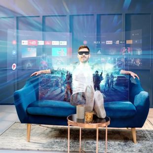 Powerology 2/3D Ultra AR Movie Glasses 120 in 1080P