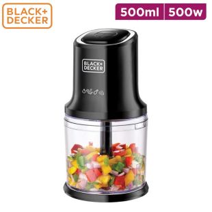 BLACK+DECKER 500W Chopper with 500ml Jar