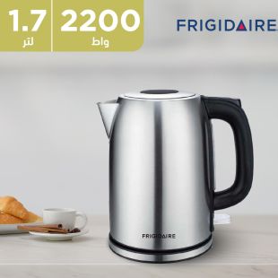 غلاية ستانلس ستيل سعة 1.7 لتر قوة 2200 واط من Frigidaire