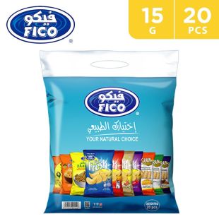 Fico Assorted Snacks Bag – 20 × 15 g