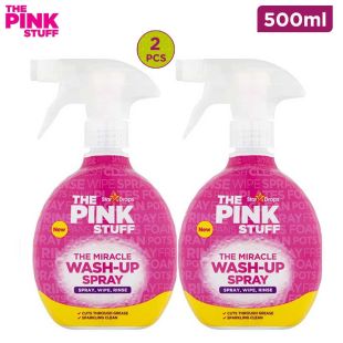 The Pink Stuff The Miracle Wash-Up Spray 2 x 500ml