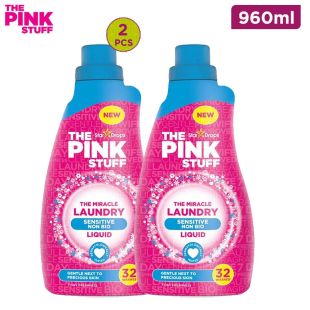 The Pink Stuff The Miracle Laundry Sensitive Liquid 32 Washes 960 ml