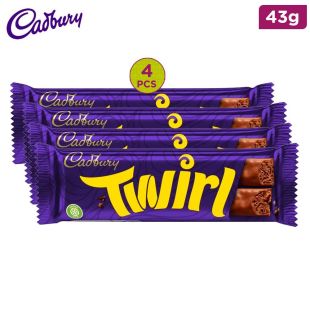Cadbury Twirl Bar 43 G x 4