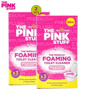 The Pink Stuff Miracle Foaming Toilet Cleaner 300 ml x 2