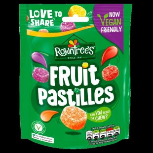 Rowntrees Fruit Pastilles Vegan 143G