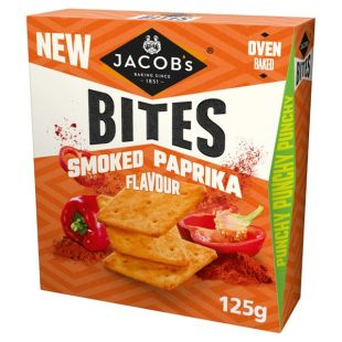 Jacob's Bites Smoked Paprika 125G