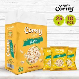 Corny Popcorn Butter Flavor 10 x 25 g