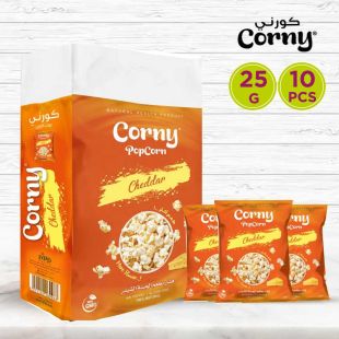 Corny Popcorn Cheddar Cheese 10 x 25 g