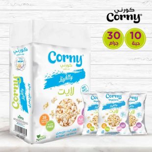 فشار الذرة بنكهة ملح البحر 10 × 30 جم