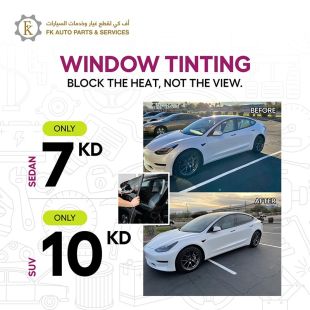 Windows Tinting at FK Auto