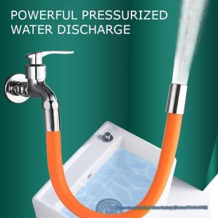 Flexible Silicone Tap Extension Hose 50cm