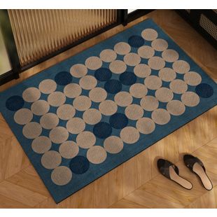 سجادة حمام ناعمة بتصميم Flingye غير قابلة للانزلاق وسريعة الجفاف