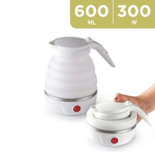 300W Travel Foldable Electric Kettle 600ml Assorted Color